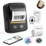 Anycash Label Maker Machine with Tape, 2 Inch Portable Bluetooth Label Makers, N20 Wireless Thermal Label Printer for Small Business, Office, Home, School, Barcode Address Logo Labeler for Phone