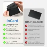 Wallet Tracker (Both iOS and Android) IP68 Bluetooth Smart Finder Card GPS Tracker for Bags Passport Works with Apple Find My (Apple MFi Certified) & Google Find My Device - Over 5 Year Battery Life - Image 2