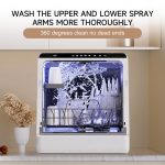 ChuMaste Dishwasher Machine.Countertop Dishwasher With Tank Portable Dishwasher Two Water Supply Methods, Suitable For Apartments And Rvs. - Image 6