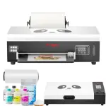 Procolored F8 DTF Apparel Printer 8.2" A4 L800 Panda Transfer Printing Machine with White Ink Circulation Roll Feeder (Printer+Oven+ Ink+ Film)