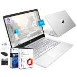 HP Ultrabook 14 Laptop Computer Business Study & Home 2025, Lifetime MS Office + Windows 11 Pro, Quad-Core Intel CPU, 16GB RAM & 628GB Storage (128GB UFS+500GB Ext), Wi-Fi 6, HubxcelAccessory, Silver