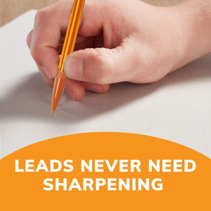 BIC Xtra Smooth Bright Mechanical Pencil, 0.7 mm Medium Point, Refillable & Retractable, 40-Count - Image 2