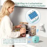 Phomemo Label Maker Machine with Tape, P12 Bluetooth Small Label Makers Portable Ribbon Printer Machine Thermal Transfer Labeler with Multiple Templates for Clothes Home School Gift Wrapping Office - Image 5