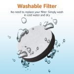 Amazon Basics Upright Bagless Vacuum Cleaner for Carpet and Hard Floors, With Crevice and Upholstery Tools, Detachable Handle, Lightweight (8.4 lbs), 1.7L Dust Cup, 720W, 25ft Cord, Black/White - Image 5