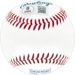 John Smoltz Autographed Official Hall of Fame HOF Logo Baseball Beckett BAS Witness Stock #252791 - Image 4