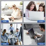 QFA 90W Universal Laptop Charger AC Adapter Compatible with Lenovo HP Dell Acer Asus Samsung IBM Sony Fujitsu Gateway Notebook Ultrabook Chromebook Computer Charger Power Supply Cord with 15 Tips - Image 2