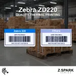 Zebra ZD220 Thermal Desktop Printer 4"| 203 DPI | No Ink Required | USB Connectivity | 2 Year Warranty | Direct Thermal | Z-Spark Series - Image 4
