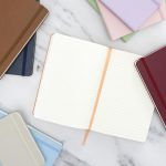 PAPERAGE Lined Journal Notebook, (Black), 160 Pages, Medium 5.6 in x 8 in - 100 GSM Thick Paper – Hardcover Journaling Notebook for Work, School & Note Taking - Image 4