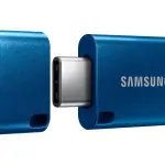 Samsung Type-C USB Flash Drive, 256GB, Transfers 4GB Files in 11 Secs w/Up to 400MB/s USB 3.2 Gen 1 Read Speeds, Compatible w/USB 3.0/2.0, Waterproof, 2022, Blue, MUF-256DA/AM