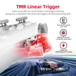 BEITONG KP40 Wireless Controller Ajustable TMR Joystick, Dual TMR Triggers, Optical Buttons for PC, Switch/Switch 2, Android, Steam, Bluetooth Gamepad with 1000Hz Polling Rate, 6 Axis, Turbo Control - Image 4