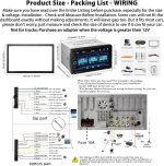 Double Din car Stereo with CD/DVD Player- CarPlay & Android Auto, Car Audio with Bluetooth, 7 Inch HD Touchscreen, Rear Camera, USB/TF/AUX, Subwoofer, AM/FM Radio Receiver - Image 2