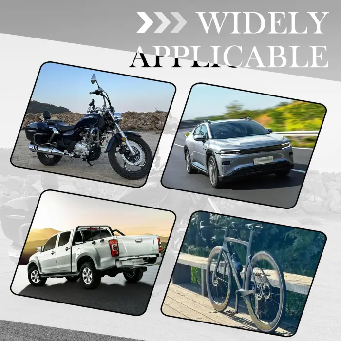 OFBAND 2Set Brake Bleeder Kit,Brake Fluid Bleeder Kit Includes 4PCS Brake Bleeder Hose,2PCS One Way Check Valve,Universal Break Bleeder Kit Car Accessories for Car Motorbike Bike - Image 2