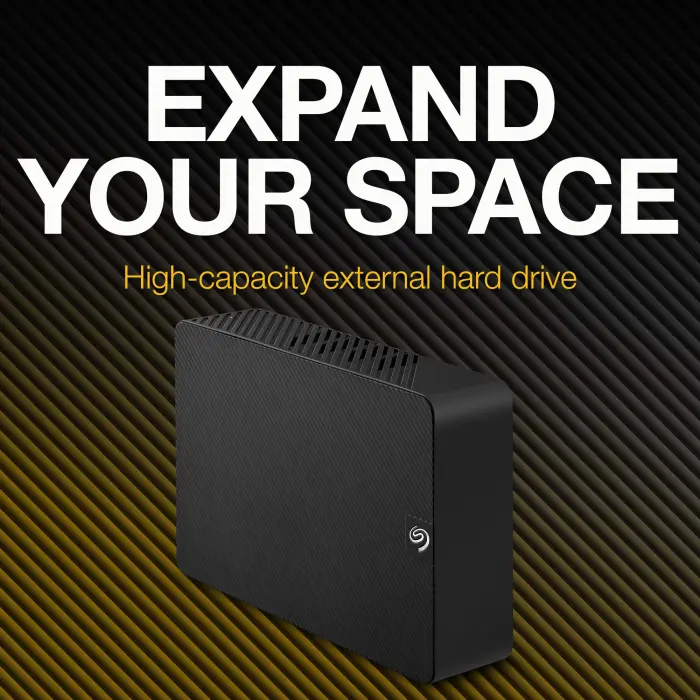Seagate Expansion 14TB External Hard Drive HDD - USB 3.0, with Rescue Data Recovery Services (STKP14000402) - Image 5
