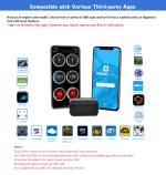 Veepeak OBDCheck BLE Bluetooth OBD II Scanner for iOS & Android, Car Wireless Check Engine Light Code Reader Diagnostic Tool - Image 7