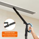 Amazon Basics Upright Bagless Vacuum Cleaner for Carpet and Hard Floors, With Crevice and Upholstery Tools, Detachable Handle, Lightweight (8.4 lbs), 1.7L Dust Cup, 720W, 25ft Cord, Black/White - Image 7