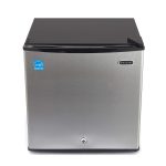 Whynter CUF-112SS Mini, Energy Star Rated Small Upright Freezer with Lock, Stainless Steel -1.1 Cubic Feet