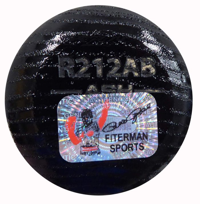 Pete Rose Autographed Black R.a.w.l.i.n.g.s Baseball Bat "Hit King" PR Holo Stock #177048 - Image 3