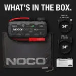 NOCO Boost X GBX155: 4250A UltraSafe Jump Starter – 12V Lithium Battery Booster Pack, Portable Jump Box, Power Bank & Jumper Cables - for 10.0L Gas and 8.0L Diesel Engines - Image 3