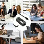 UCW 65W 45W 9FT 4.5*3.0mm Laptop Charger Replacement for HP Smart Blue Tip Computer Charger Compatible with Pavilion x360 14 15 17, Envy, Spectre, Elitebook, ProBook, Chromebook and More Power Adapter - Image 2