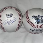 Matt Shaw Chicago Cubs Autographed Signed Official 2024 Futures Game Baseball Beckett WITNESS COA