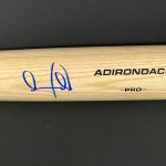 Andy Pages Los Angeles Dodgers Autographed Signed Blonde Baseball Bat BECKETT Witness Hologram