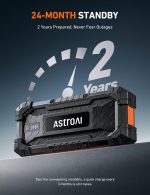 AstroAI S8 Ultra 4000A Car Jump Starter, Jump Box up to All Gas Engines & 12L Diesel, 12V Portable Power Bank with USB/Type-C Ports, 3 Modes LED Flashlight, Auto Battery Booster with Jumper Cable - Image 4