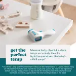 HoMedics Non-Contact Infrared Forehead Thermometer, Clinically Proven Fast Accurate Results, High-Fever Alert with 4-in-1 Readings - Image 4