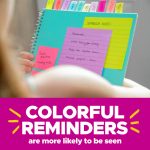 Post-it Super Sticky Notes, 24 Sticky Note Pads, 3 x 3 in., Ideal for Organization in Your Dorm, Home or Office, 2X The Sticking Power, Supernova Neons Collection - Image 7