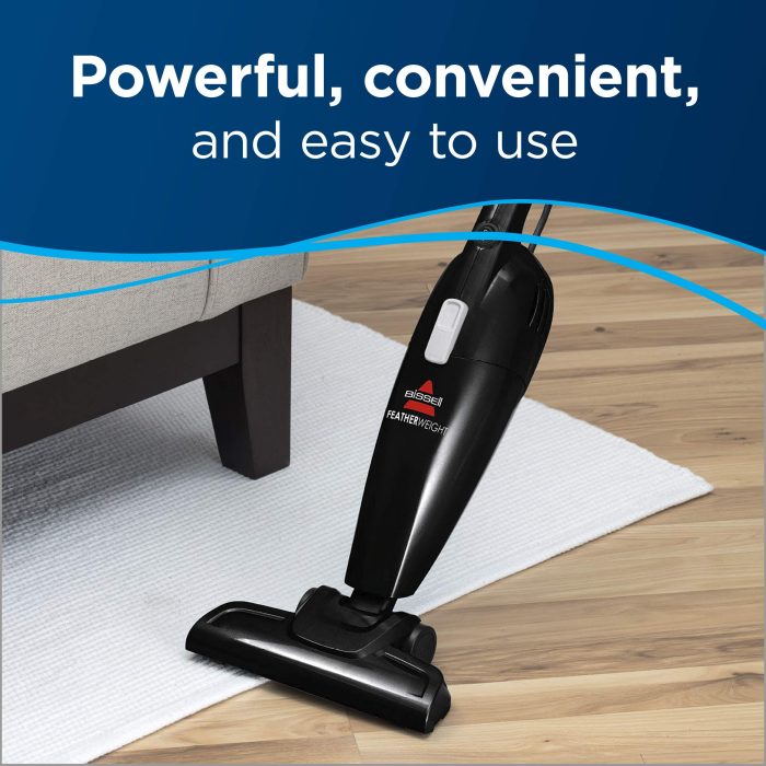 Bissell Featherweight Stick Lightweight Bagless Vacuum with Crevice Tool, 2033M, Black - Image 7
