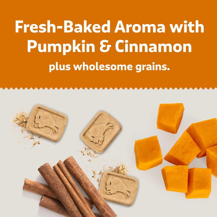 Blue Buffalo Health Bars Crunchy Dog Biscuits, Oven-Baked with Natural Ingredients, Pumpkin & Cinnamon, 16-oz Bag - Image 8