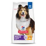 Hill's Science Diet Sensitive Stomach & Skin, Adult 1-6, Stomach & Skin Sensitivity Support, Dry Dog Food, Chicken Recipe, 30 lb Bag