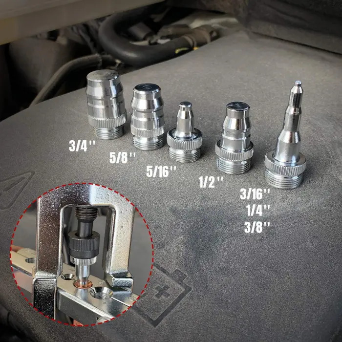 Thorstone Single Flaring Tool & Swaging Tool Kit for HVAC, Tubing, Copper Pipe Flaring with Tubing Cutter and Ratchet Wrench, 45 Degrees, Blue - Image 5