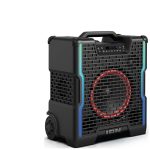 30-Hour Battery Portable Speaker with All-Terrain Wheels and Bluetooth 5.2