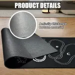 Squat Mat With Foot Position - Anti Slip Training Mat, Perfect for Leg and Abdominal Exercises. Squat Pads Can Activate Muscles and Prevent Sports Injuries,Lightweight and Portable. - Image 3