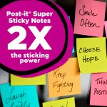 Post-it Super Sticky Notes, 24 Sticky Note Pads, 3 x 3 in., Ideal for Organization in Your Dorm, Home or Office, 2X The Sticking Power, Supernova Neons Collection - Image 10