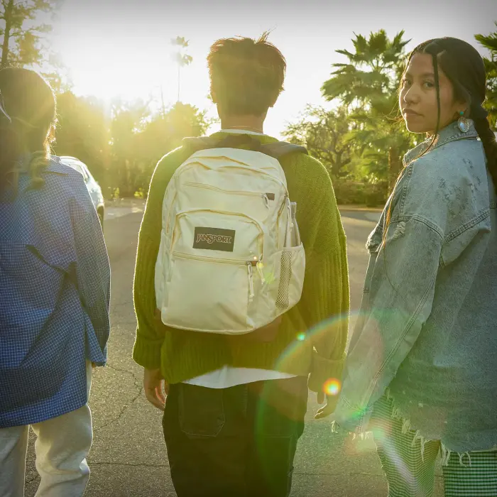 JanSport Cool Backpack, with 15-inch Laptop Sleeve - Large Computer Bag Rucksack with 2 Compartments, Ergonomic Straps, Black - Image 3