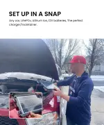 POWOXI Upgraded 7.5W-Solar-Battery-Trickle-Charger-Maintainer-12V Portable Waterproof Solar Panel Trickle Charging Kit for Car, Automotive, Motorcycle, Boat, Marine, RV,Trailer, Snowmobile, etc. - Image 6