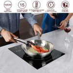 Duxtop Built-in Induction Cooktop, Portable Countertop Burner, Sensor Touch Induction Burner, 170-Minute Timer, Safety Lock, 1800W BT-200T1/8600BI - Image 8