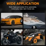 FOUR UNCLES 2L Brake Bleeder Vacuum Pump Kit - Pneumatic Brake Fluid Extractor with 1L Refilling Bottle & Adapters for Automotive Bleeding, One-Person Operation - Image 2