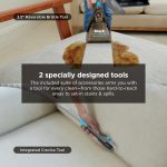 Shark StainStriker Portable Carpet & Upholstery Cleaner w/on board self cleaning - Spot, Stain, & Odor Eliminator, Includes 2 Cleaning Tools & 2 Cleaning Solutions, Charcoal, PX221BRN - Image 8