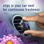 Febreze Car Air Freshener Vent Clip Gain Moonlight Breeze Scent, .07 oz. Car Vent Clip, Pack of 3 and Stay-Fresh Storage Case - Image 4