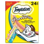 Temptations Creamy Puree Variety Pack of Squeezable Cat Treats, 0.42 oz. Tubes, 24 Count