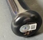 Nico Hoerner Chicago Cubs Autographed Signed Black Baseball Bat Beckett WITNESS Hologram - Image 2