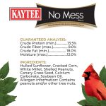 Kaytee Wild Bird (No Mess or Waste Free) Food Seed Blend For Blue Jays, Woodpeckers, Juncos, Cardinals, Grosbeaks, Sparrows, and Finches, 10 Pound, (Packaging May Vary) - Image 7