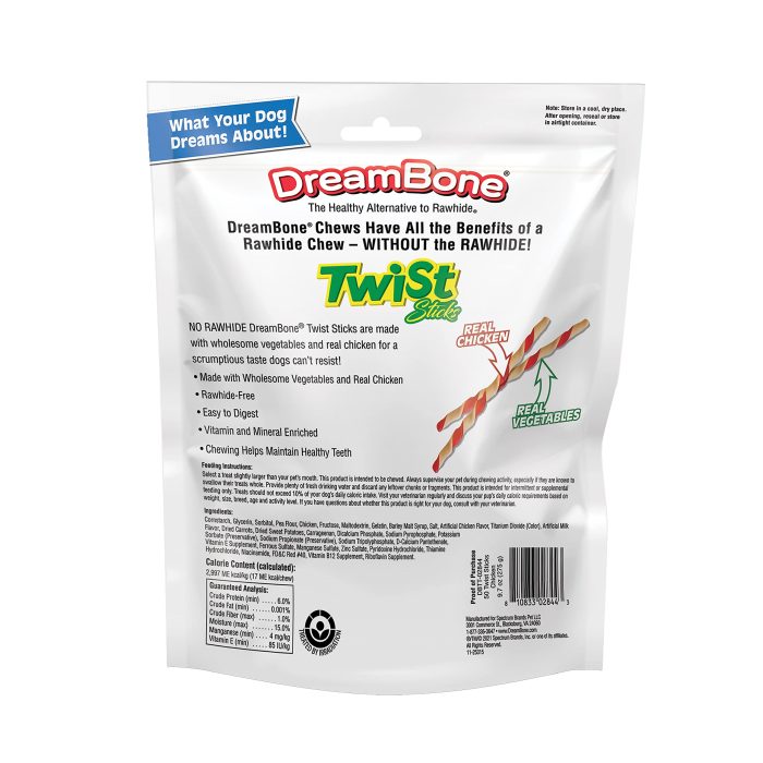 DreamBone Twist Sticks, Made With Real Chicken, Rawhide-Free Chews for Dogs, 50 Count - Image 11