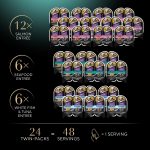 Sheba Perfect Portions Wet Cat Food Pate with Sustainable Salmon, Signature Seafood Entree, and Tender White Fish and Tuna Entree Variety Pack, 2.6 oz. Twin Pack Trays (24 Count, 48 Servings) - Image 2