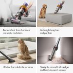 Dyson V15 Detect Plus Cordless Vacuum, Illumination Reveals dust, 240AW, 3 Power Modes, Up to 60 Minutes,² Deep Cleans Hard Floors and Carpets, Detangles pet Hair, Converts to Handheld - Image 9