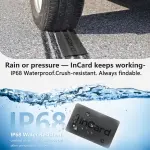 Wallet Tracker (Both iOS and Android) IP68 Bluetooth Smart Finder Card GPS Tracker for Bags Passport Works with Apple Find My (Apple MFi Certified) & Google Find My Device - Over 5 Year Battery Life - Image 3