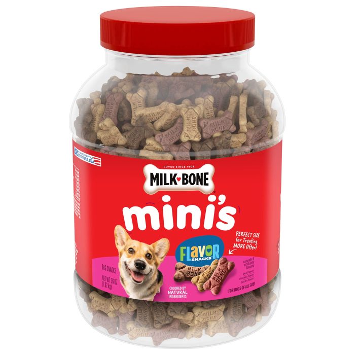 Milk-Bone Mini's Flavor Snacks Dog Treats, 36 Ounce - Image 1