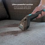Shark StainStriker Portable Carpet & Upholstery Cleaner w/on board self cleaning - Spot, Stain, & Odor Eliminator, Includes 2 Cleaning Tools & 2 Cleaning Solutions, Charcoal, PX221BRN - Image 6